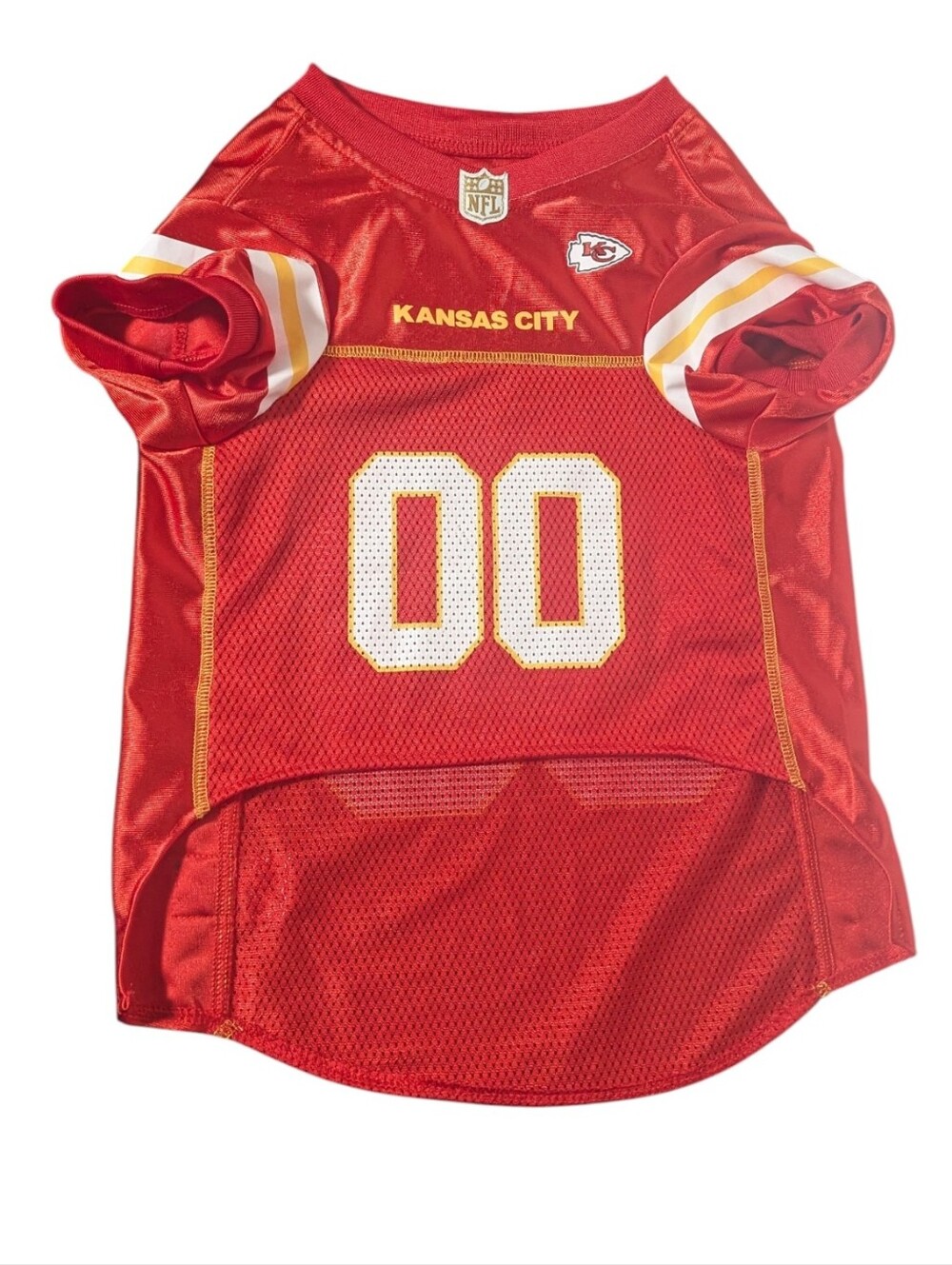 NFL Kansas City Chiefs Mesh Dog Jersey  (XL) - Picture 2 of 5